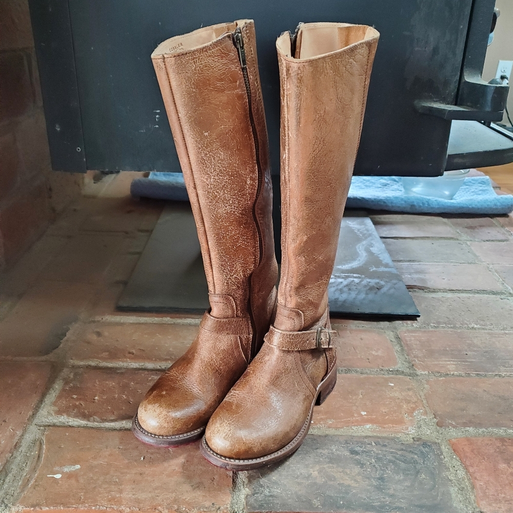 Bed stu knee high boots size 6